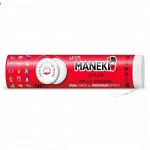 Диски ватные двусторонние косметические&quot;Maneki&quot;RED с неткан.поверх.,с пресс-линией 130 шт.