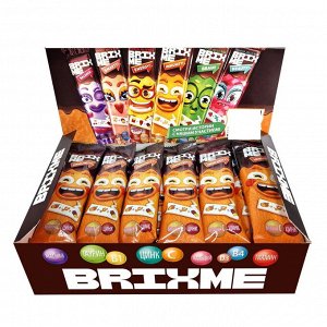 Мармелад.батончики Brixme Immunity вкус апельс. и имбиря(с вит.C,Zn) (Шоколадный кутюрье)