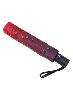 Женский зонт полуавтомат, цвет бордовый