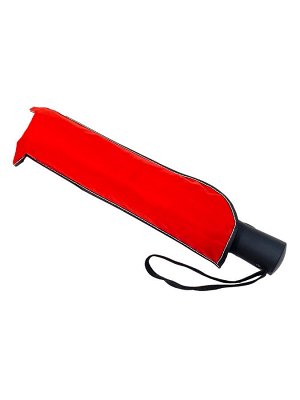 Женский зонт полуавтомат, цвет красный