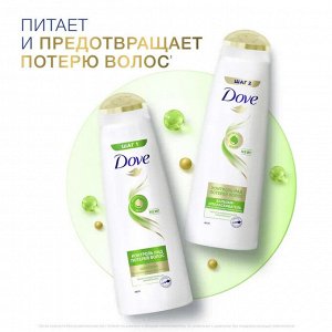 Дав Шампунь 380мл Контроль над потерей волос, DOVE
