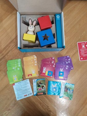 Игра "Застенчивый кролик" от 2х лет