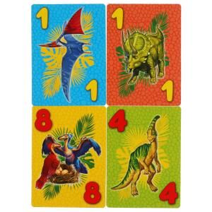Игра карточная Unoмания Динозавры умные игры 72 карточки 305882/309832