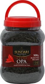 Чай SUNDARI OPA 500 гр *12 пластик/банка