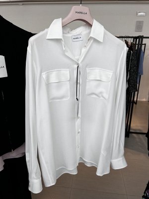Блуза белая Марелла р 48, 50