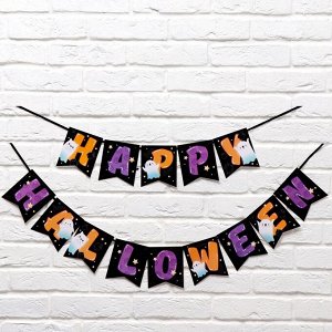 Гирлянда на ленте "Happy Halloween", 250 см