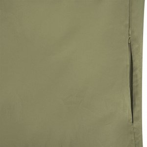Комплект постельного белья из сатина цвета шалфея с брашинг-эффектом из коллекции Essential, 200х220 см