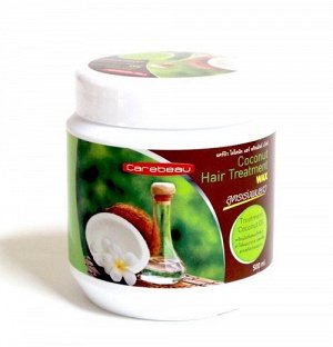 Маска для волос CAREBEAU Hair Coconut Treatment на основе кокосового масла 500 g.