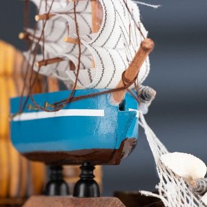 Набор настольный "Корабль" с карандашницей 22*7*15см