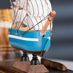 Набор настольный "Корабль" с карандашницей 22*7*15см