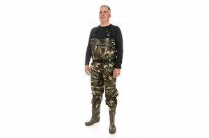 Вейдерсы HIGASHI Waterskin Camo pvc w/felt boot