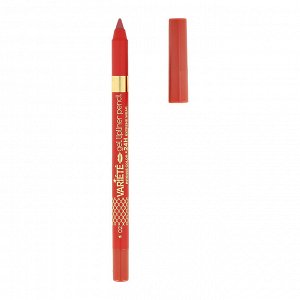 EVELINE VARIETE Гелевый карандаш для губ водостойкий/матовый 02-PINKISH