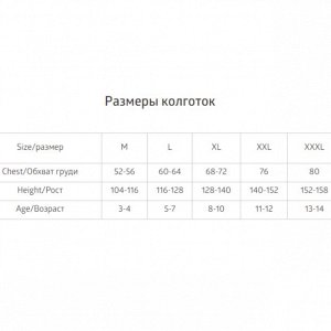 Размерная сетка