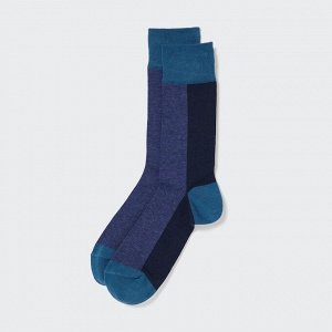 UNIQLO - мужские носки в полоску - 68 BLUE