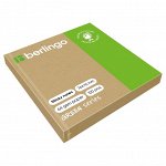 Самоклеящийся блок Berlingo &quot;Green Series&quot;, 76*76мм, 100л., крафтовая бумага