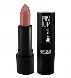LUXVISAGE Губная помада PIN-UP Ultra matt 4 г, тон 523 ореховый # §  NEW