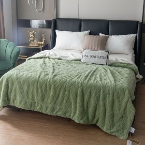 Плед Fluffy 200*230 бамбуковая микрофибра FL013
