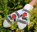 Варежки валяные женские (длина всей варежки 24-26 см)
