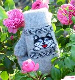 Детские варежки (длина 17.5 см)
