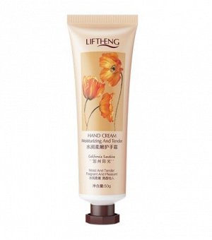 LIFTHENG HAND CREAM California Sunshine Увлажняющий крем для рук с экстрактом Мака, 50гр