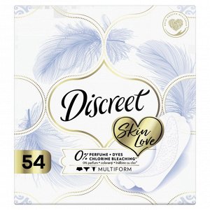 Женские ежедневные прокладки Discreet Multiform  Skin Love  54 шт.
