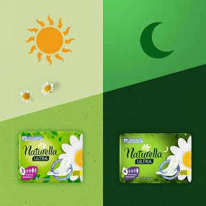 Женские гигиенические  ароматизированные прокладки Naturella Ultra Maxi с ароматом ромашки Quatro, 32 шт.