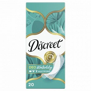 Женские ежедневные прокладки Discreet Multiform Водная лилия, 20 шт.