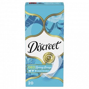 Женские ежедневные прокладки Discreet Multiform Весенний Бриз, 20 шт.