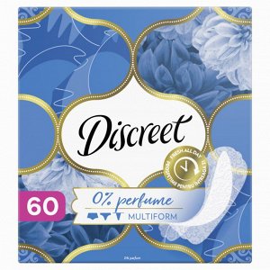 Женские ежедневные прокладки Discreet Multiform Air, 60 шт.