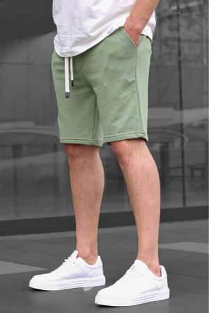 Базовые мужские шорты цвета хаки 6505