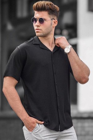 Мужская черная рубашка 5500