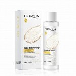 BIOAQUA RICE RAW PULP лосьон для лица с рисовым экстрактом, 120мл.