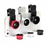 Набор Линз &quot;Fish Eye&quot;+&quot;Wide&quot;+&quot;Macro&quot; для мобильных устройств