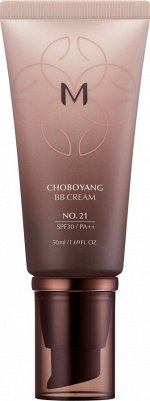 Омолаживающий BB крем для лица №21 (Светло-бежевый)	Missha  Cho Bo Yang BB Cream SPF30 PA++,№21