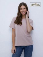 Футболка женская с коротким рукавом из высококачественного хлопка