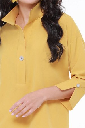 Блузка горчичного цвета