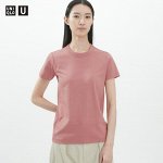 UNIQLO - свободная футболка с круглым вырезом - 10 PINK