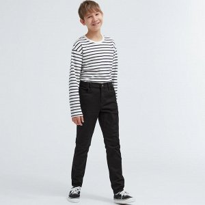 UNIQLO - мягкие джинсы Ultra Stretch на молнии в черном цвете