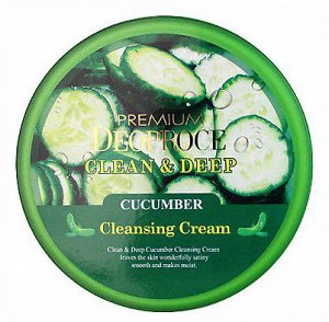 DEOPROCE CLEAN & MOISTURE MASSAGE CREAM 300g Cucumber Deoproce Крем массажный для тела огурец