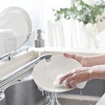Средства для мытья посуды, губки, скребки