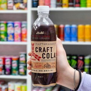 Asahi Mitsuya Craft Cola 500ml - Японская Крафт Кола со специями и цитрусом