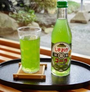 Shizuoka Cola Matcha 240ml - Японская Кола Сидзуока с матчей