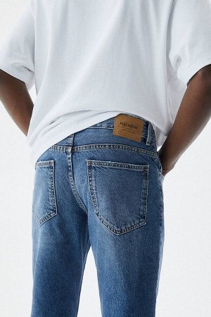 Винтажные джинсы прямого кроя 07686512