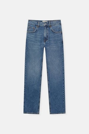 Винтажные джинсы прямого кроя 07686512