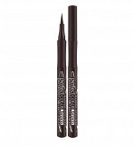LUXVISAGE Подводка-фломастер для глаз PERFECT COLOR waterproof 14H matt finish Brown