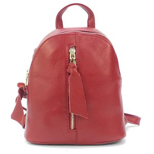 Рюкзак Borgo Antico. Кожа. 128 red