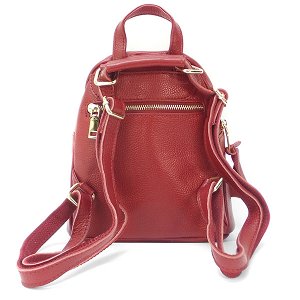 Рюкзак Borgo Antico. Кожа. 128 red