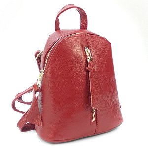 Рюкзак Borgo Antico. Кожа. 128 red