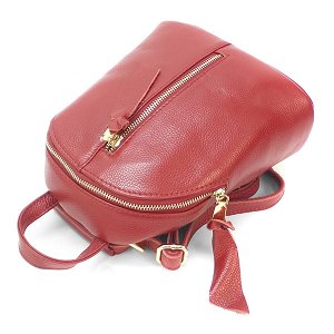 Рюкзак Borgo Antico. Кожа. 128 red