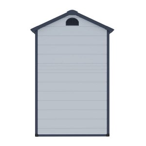 Сарай WOTEX Storage-01-2, серый, 134*104*204 мм